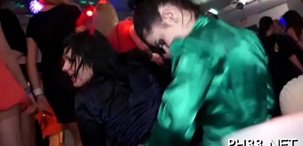  Males fucked drunk club cheeks in hot poses in every slopy holes
